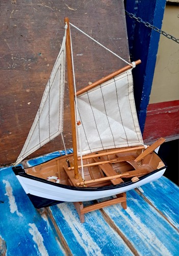 Modello dinghy legno - modello, in
