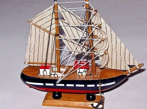 Decorazione barca vela in - barca, a