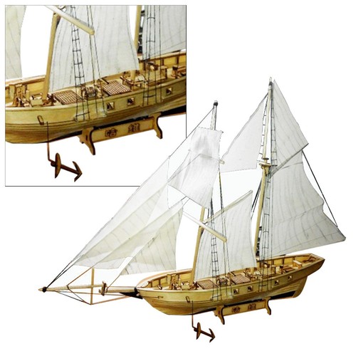 Barca vela legno - a, in