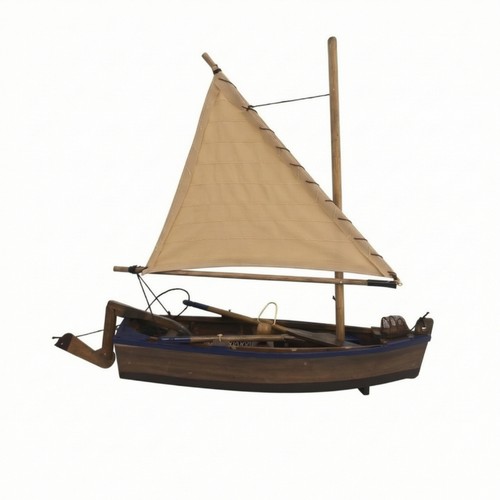 Modello barca vela in - di, a
